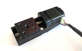 Vt-21 Micronix Linear Stage With 16 Inch Cable 10mm Stroke 5 Mm/s Travel