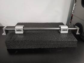 Lhbb16 Misumi X2 Pillow Block Linear Ball Bearing W 17 1/2 Inch Motion Shaft