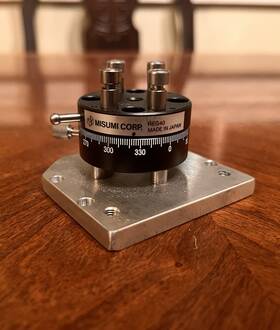 Reg40 Misumi Precision Rotary Stage Indexing Table Positioner Made Japan