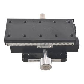 Xwg90 Misumi Manual X-axis Stages Dovetail Rack And Pinion Xwg