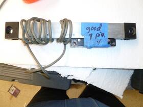 At11-fn100 Mitutoyo Linear Encoder And Scale 100mm 1 M 7-pin Round Connector