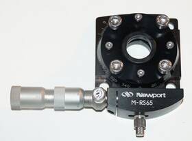 M-rs65 Mks Newport True 360 Precision Rotation Stage Differential Micrometer