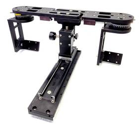 R1-617-n Mmt Dual Camera Precision Fine Tuning Platform With 2 Rotating Platforms D4 R1 Xyz
