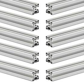 Us-1m4040 Netrcrhom 10pcs T Slot 4040 Aluminum Extrusion 1000mm 1m European Standard Anodized Li