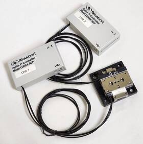 Conex-agp-ag-ls25-27p Newport Lot Of 2 Agilis Linear Stage With Piezo Motor