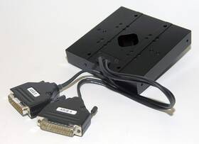 Z864a Newport Corporation Mfa Motorized Fiber Optic Scanning Alignment Stage 10x10 Mm Range