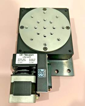Urm100pp Newport Motorized Rotation Stage 0.001 Res 100mm With Encoder Esp