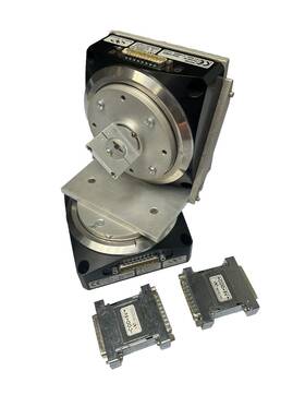 Urs75bpp Newport 2 Rgv100 Precision Motorized Rotation Stages Mounted Perpendicularly Urs75bpp Newport 2 Rgv100 Precision Motorized Rotation Stages Mounted Perpendicularly