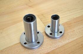 Swsf6wuu Nippon Bearing Corp Swsf8wuu Set Of Nb 1/2 Inch Id And 3/8 Round Flange Linear Bearings
