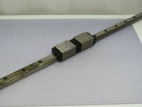 94-004-04 Nsk Lot Of 2 Linear Bearings Blocks With 48 In Rail T169919 94-004-04 Nsk Lot Of 2 Linear Bearings Blocks With 48 In Rail T169919