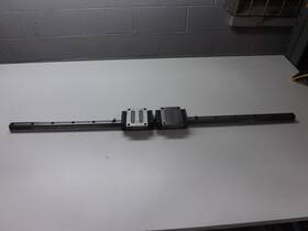 Lck30 Nsk Lot Of 2 Bearings With 45ftft Cnc Linear Slide Rails