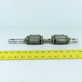 Lh200340flcd01k51 Nsk 20mm Profile Linear Guide Rail 340mm Long With 2 Bearings Lh200340flcd01k51 Nsk 20mm Profile Linear Guide Rail 340mm Long With 2 Bearings