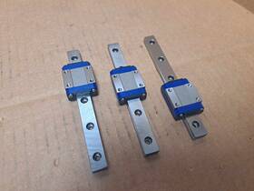 Pu12 Nsk Linear Guide And Rail 4.75 Inch Lot Of 3 Part No