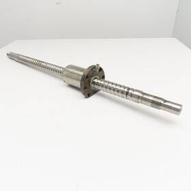 W4007wf-14z Nsk 40mm Od Single Start 15mm Lead Ball Screw And Nut 39 Inch Oal