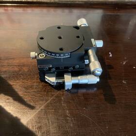 Msp88 Optosigma Jm 2.5 Inch X Linear Stage With Radial Attached