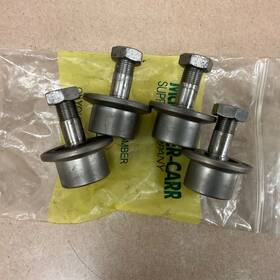 6318k46 Osborn Mcmaster Steel Flat Rollers With Flange Sealed Ball Bearing 5/8-18 Shaft 6318k46 Osborn Mcmaster Steel Flat Rollers With Flange Sealed Ball Bearing 5/8-18 Shaft