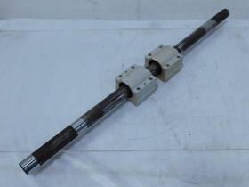 T128464 Ozak Lh40 Linear Bearing Housings With 39 1/2 In Rail