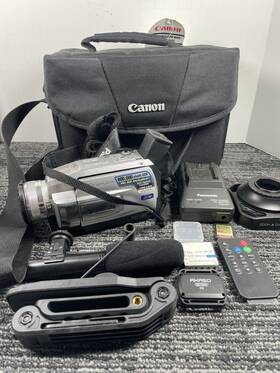 Nv-ds50en Panasonic Camcorder With Bag And Accessories For Parts Repair