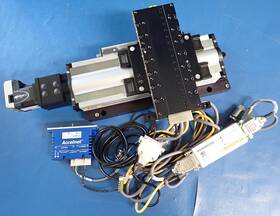 803-4099-02 Parker Xy Positioning Stage With Copley Accelnet 800-1785 Drive