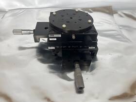 Cr4421 Parker Xy Positioning Stage / Rotary 0-360ft Model 10001