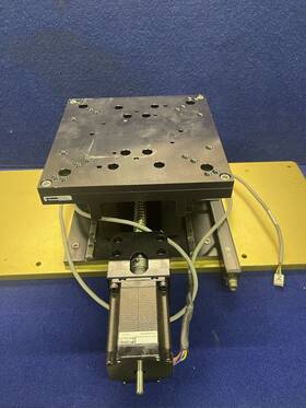 Lv233-02-14349 Parker Lv Series Stepper Motor With Rail Guided Vertical Positioning Table