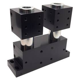 13240-1-1-7 Phd Stanchion Base Assembly 1-1/2in Double Shaft 7in Height 13240-1-1-7 Phd Stanchion Base Assembly 1-1/2in Double Shaft 7in Height