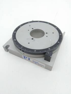 M-038 Pi Physik Instrumante Precision Rotary 100mm Dia. 30mm Through Hole