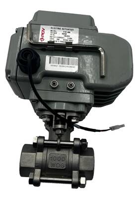 Poe-05s Pov-valve Electric Actuator 50nm 24vdc 60hz 1000 Wog 1 Inch Cf8 Poe05s