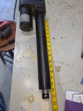 Progressive Automations Pa-17p-12-2000 Auto Electric Actuator 12vdc 12 Inch Stroke Pa-17p-12-2 Scag Mower