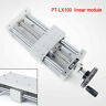 Pt-lx100 Unbranded Manual Sliding Stage Table Ball Screw Slide Displacement Cnc