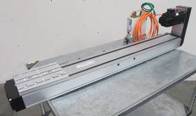 R021ck5277 Rexroth C198601 Motorized Linear Positioning Stage 650mm Indradrive Cs Drive