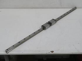 R16222220 Rexroth Lot Of 2 789 Ball Runner Blocks On 40 In Rail T201515