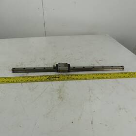 R165121320 Rexroth 687mm Long Linear Rail With Bearing Block R165121320 Rexroth 687mm Long Linear Rail With Bearing Block