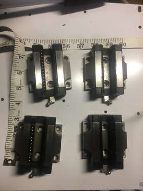 1651-29x-10 Rexroth R165129x10 One Bosch Linear Bearing Runner Block Ball Rail X 3/4 1651-29x-10 Rexroth R165129x10 One Bosch Linear Bearing Runner Block Ball Rail X 3/4