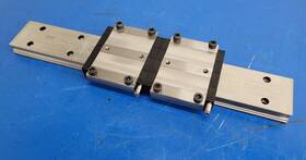 R167121410 Rexroth Extra Wide Linear Guide 7210 Series 1 Rail 2 Blocks 19 Inch