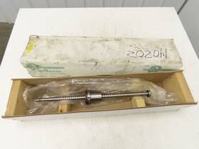 Tc-52a Roberts Ball Screw 20mm Dia 10mm Rh Lead 570mm Oal 22.5 Inch