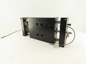 Dbl-20-lc3 Robohand 3 Inch Stroke Double Rod Linear Pneumatic Slide Thrust Plate