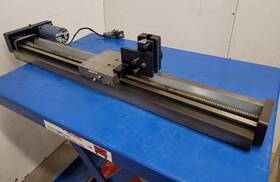 D75465 Russell T. Gilman Dovetail Linear Guide Actuator Lathe Bed Screw Solid 32 Inch Travel