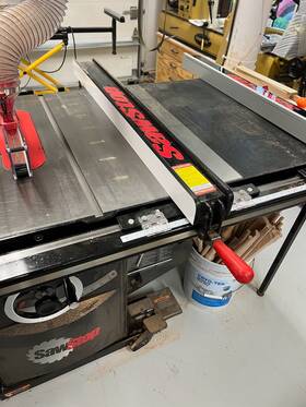 Tgi2-fa Sawstop T-glide Fence For Industrial Cabinet Saw