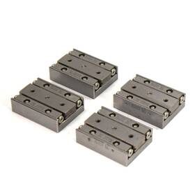 Syts3055 Sb Lot Of 4 30mm Stroke Ball Bearing Linear Slide Rail Table Assembly