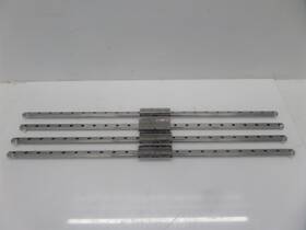 Mn12-g3-v1 Schneeberger Mnn12-g3 Lot Of 8 Linear Guide Bearings With 4x Vd2 Rails