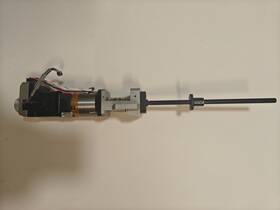 Schneider / Parker Mdi1prl17c4-eq-n Mdrive 17 Plus Stepper Motor Pv17fe-007 Gearhead Lead Screw