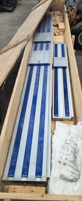 Delta-145 Schunk Hsb Automation Delta Linear Ballscrew Actuator 2591 Mm Travel 102 Inches Delta-145 Schunk Hsb Automation Delta Linear Ballscrew Actuator 2591 Mm Travel 102 Inches