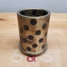 Gs250-32-g Selflube Guide Pin/self Lubricating Bushing Bronze/graphite 3x3.5x4 Inch Gs250-32-g Selflube Guide Pin/self Lubricating Bushing Bronze/graphite 3x3.5x4 Inch