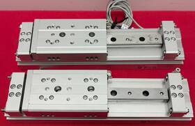 Mxw16-100b Smc 2c1-83a Long Stroke Double Acting Air Linear Slide - 1 Lot Qty 2