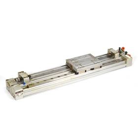 My1h16g-200l-a93s Smc Cylinder With 2 Thk Rsr 9km Ball Bearing Guide Block