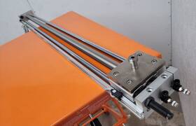 Ncdy2s25h-4000 Smc Ncdy2s25h Pneumatic Linear Slide Guide Rodless Cylinder 40 Inch Travel