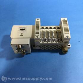 Vv5qc21-05c8sdqno-s-x52 Smc Manifold Device Net 5port 24 Voltsdc Usip
