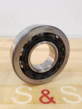 7309bga Snr Single Row Angular Contact Ball Bearing - Used