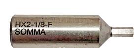 Hx2-1 Somma Hx2-1/8-f Hx2 1/8 Inch -f Hex Rotary Broach Punch Fits 1/2 Shank Holder